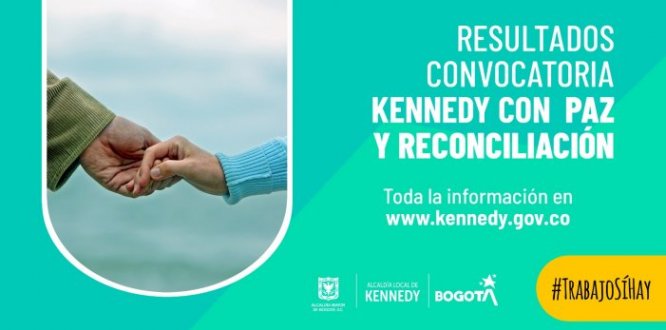 Conoce los resultados de la convocatoria de Constructores de Paz en Kennedy