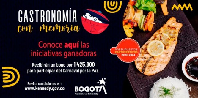 Conoce los resultados de la convocatoria 'Gastronomía con memoria'