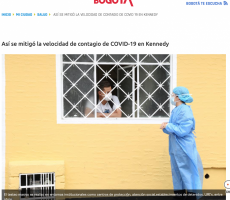 Así se mitigó la velocidad de contagio de COVID-19 en Kennedy - Portal Bogotá