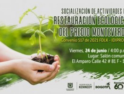 Restauración ecológica predio Monteverde