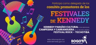 Sé delegado de los comités promotores de los Festivales Kennedy