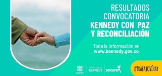 Conoce los resultados de la convocatoria de Constructores de Paz en Kennedy